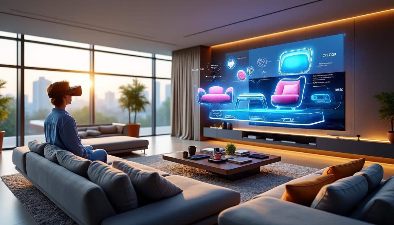 découvrez comment la réalité augmentée transforme nos espaces de vie. cet article explore les innovations qui permettent d'intégrer cette technologie dans nos salons, rendant l'expérience interactive et immersive. plongez dans l'avenir du design d'intérieur et de l'interaction numérique chez vous.