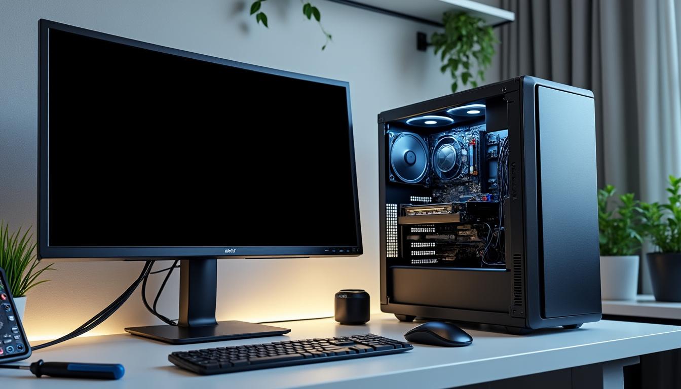 découvrez les causes courantes d'un pc bloqué sur écran noir au démarrage et apprenez à effectuer un diagnostic rapide pour résoudre ce problème efficacement.