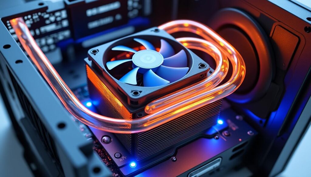 découvrez comment le système de refroidissement innovant protège les ordinateurs compacts contre la surchauffe, assurant performance et durabilité.