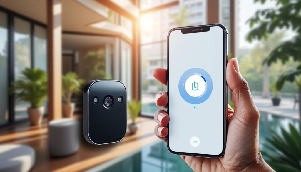 assurez la sécurité de votre maison grâce à la domotique, surveillez et contrôlez votre domicile à distance via smartphone facilement et en toute tranquillité.