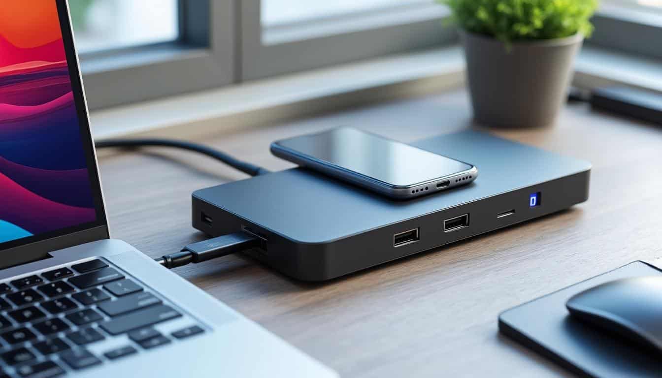 découvrez comment la station d'accueil usb-c transforme votre ordinateur portable en un poste fixe performant, offrant connectivité étendue et simplicité d’utilisation au quotidien.
