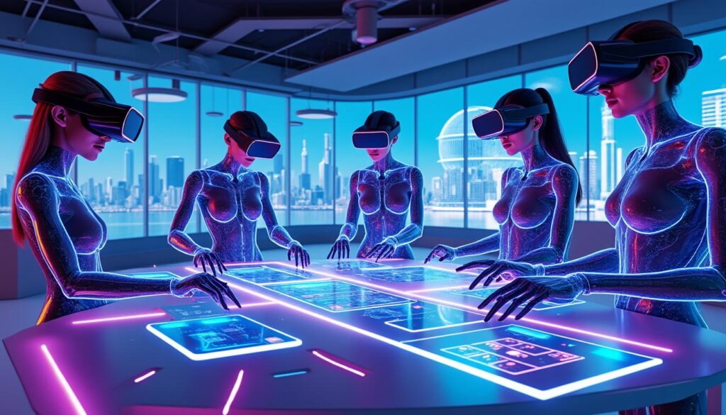 découvrez comment le métavers révolutionne la collaboration en offrant des espaces virtuels immersifs et high-tech pour travailler ensemble de manière innovante.