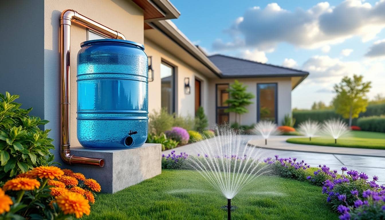 découvrez comment un récupérateur d'eau de pluie peut alimenter efficacement l'arrosage automatique de votre maison, économisant ainsi de l'eau et protégeant l'environnement.