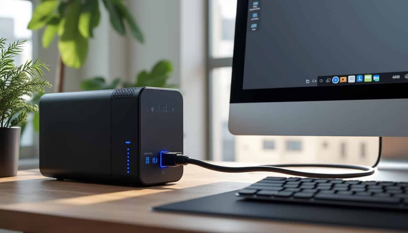 découvrez comment un onduleur de tension protège votre ordinateur des coupures de courant et assure la continuité de votre travail en toute sécurité.