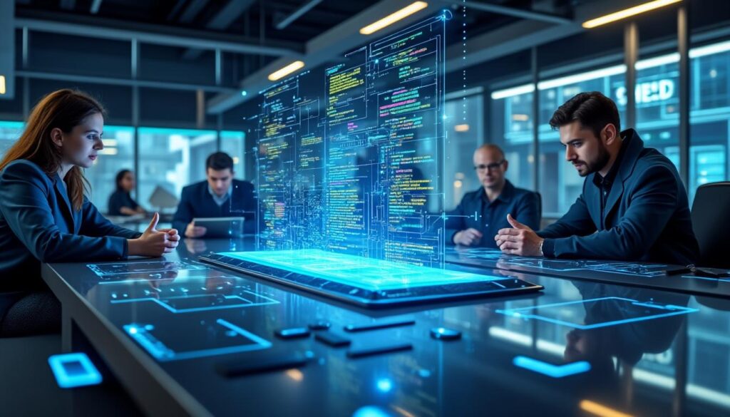 découvrez comment l’ia générative révolutionne la création de codes informatiques pour les ingénieurs high-tech, en simplifiant et accélérant le développement technologique.