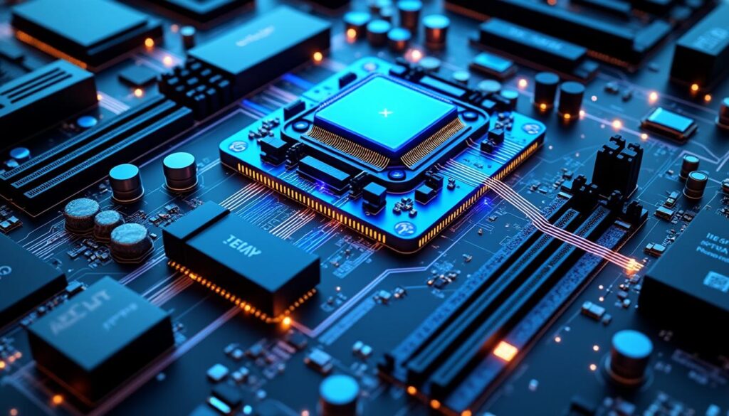 découvrez comment la carte mère assure la communication et l'interconnexion efficace entre tous les composants essentiels de votre ordinateur.