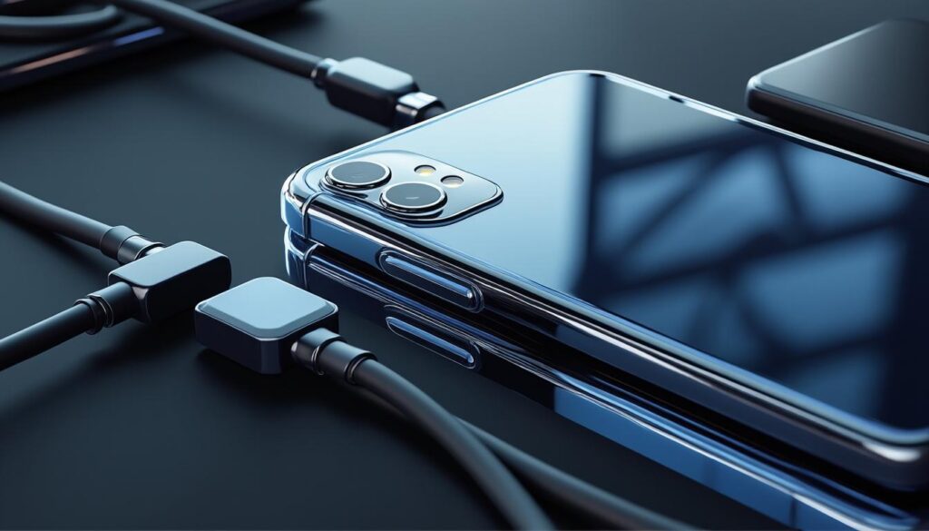 découvrez comment la charge inversée transforme votre téléphone en une source d'énergie pratique pour dépanner vos écouteurs en toute simplicité.
