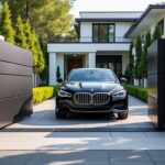 découvrez comment un portail motorisé simplifie l'accès des véhicules à votre maison, alliant confort, sécurité et modernité pour votre entrée.