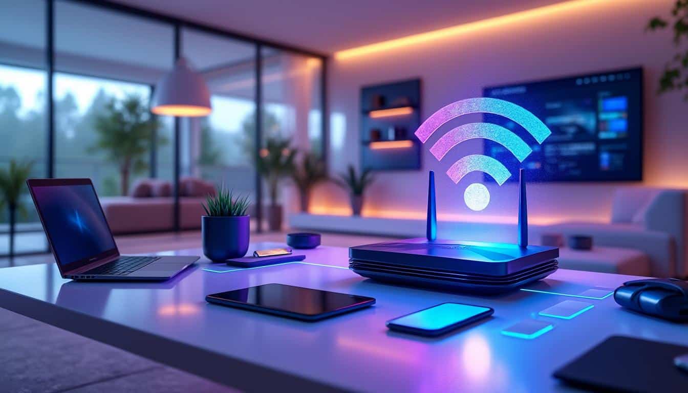 découvrez comment le standard wifi 7 révolutionne la connectivité sans fil en multipliant par quatre le débit pour une expérience internet ultra-rapide et high-tech.