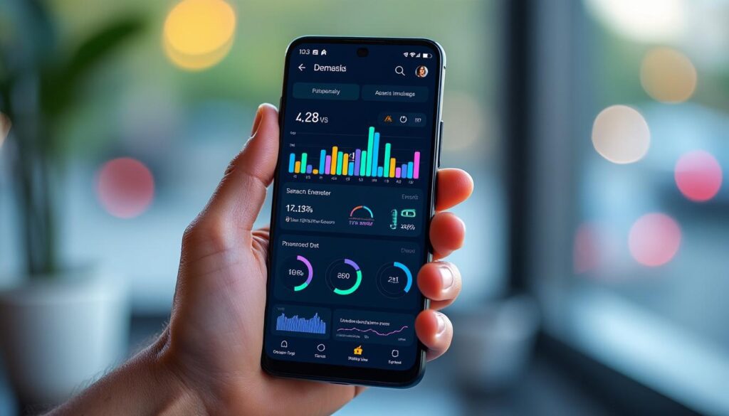 surveillez facilement l'utilisation de vos données mobiles sur android grâce à notre tableau de bord intuitif et efficace.