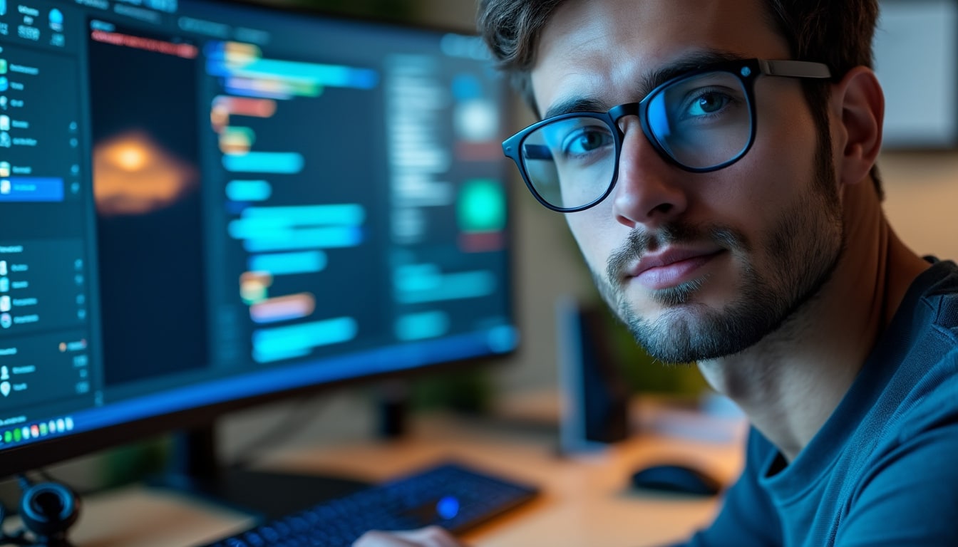 découvrez comment le filtre à lumière bleue protège vos yeux lors de l'utilisation de l'ordinateur en réduisant la fatigue oculaire et améliorant le confort visuel.