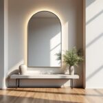 découvrez comment un miroir d'entrée peut améliorer la luminosité de vos couloirs et transformer l'ambiance de votre maison.