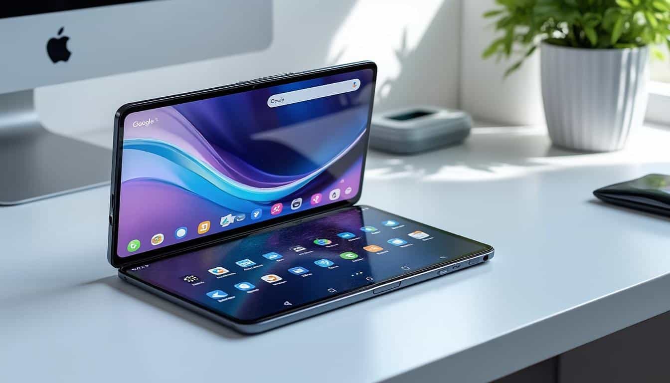découvrez comment l’écran pliable révolutionne votre téléphone en une petite tablette de travail pratique et polyvalente.
