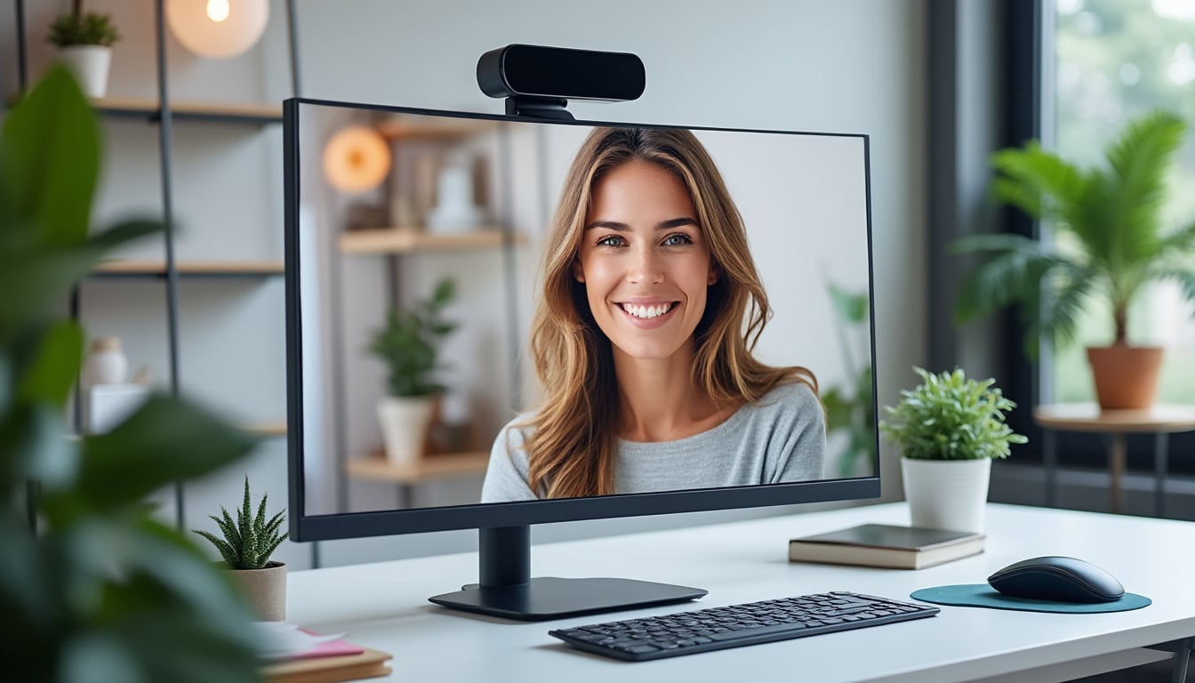 découvrez comment la webcam 4k améliore la qualité de vos appels vidéo sur ordinateur, offrant une image nette et des couleurs éclatantes pour des communications plus claires et professionnelles.
