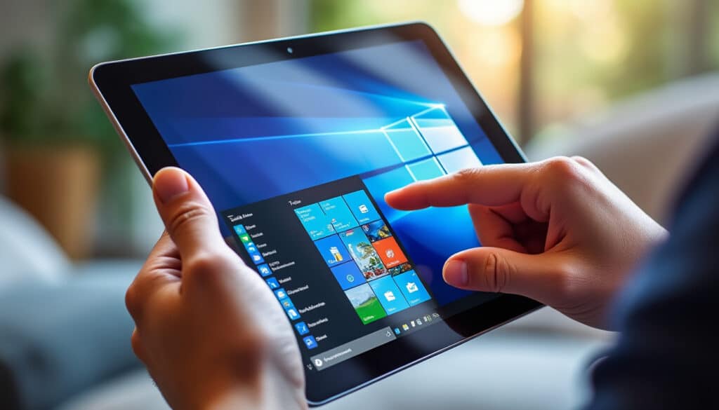 découvrez comment le mode tablette windows transforme l'interface utilisateur pour une expérience optimisée sur les écrans sans clavier, facilitant la navigation tactile et la productivité.