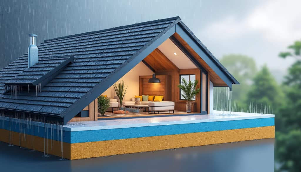découvrez comment l'étanchéité de toiture protège votre maison contre les infiltrations d'eau, assurant confort et durabilité.