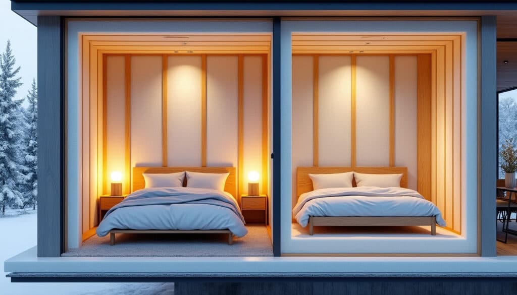 découvrez comment l'isolation thermique maintient la chaleur et protège efficacement les chambres de votre maison contre le froid, pour un confort optimal toute l'année.
