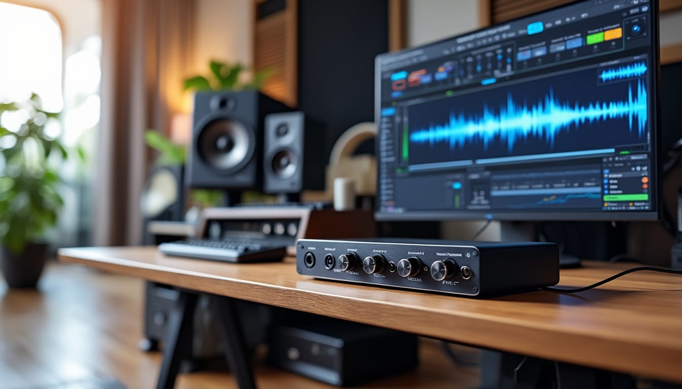 découvrez comment une carte son externe peut améliorer la qualité et la précision de votre mixage audio sur ordinateur pour des productions musicales professionnelles.