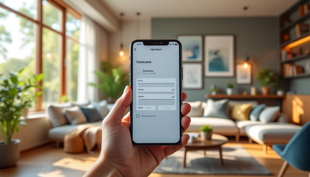 découvrez comment l'application airbnb permet de gérer facilement les contrats de location directement depuis votre mobile, pour une expérience utilisateur simplifiée et rapide.