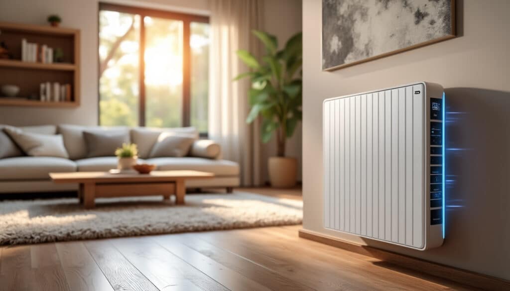 découvrez le radiateur électrique intelligent qui ajuste automatiquement la température de votre maison pour un confort optimal et des économies d'énergie.