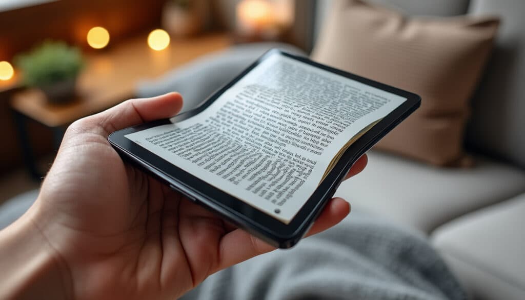 découvrez comment l’écran pliable révolutionne la lecture sur téléphone en offrant un espace élargi et une expérience utilisateur innovante.