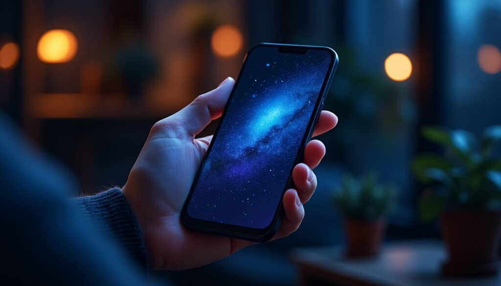 découvrez comment le mode sombre sur android réduit l'émission de lumière bleue, protégeant ainsi vos yeux et améliorant votre confort visuel lors de l'utilisation de votre smartphone.