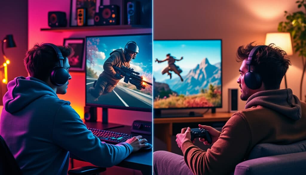 pc ou console : découvrez quelle plateforme choisir selon votre budget, vos jeux préférés et votre façon de jouer.