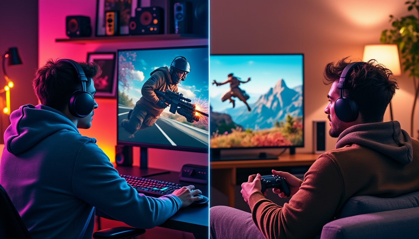 pc ou console : découvrez quelle plateforme choisir selon votre budget, vos jeux préférés et votre façon de jouer.