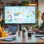 découvrez les plateformes de réunion interactive pour dynamiser vos échanges à distance grâce aux sondages, tableaux blancs et ateliers collaboratifs.